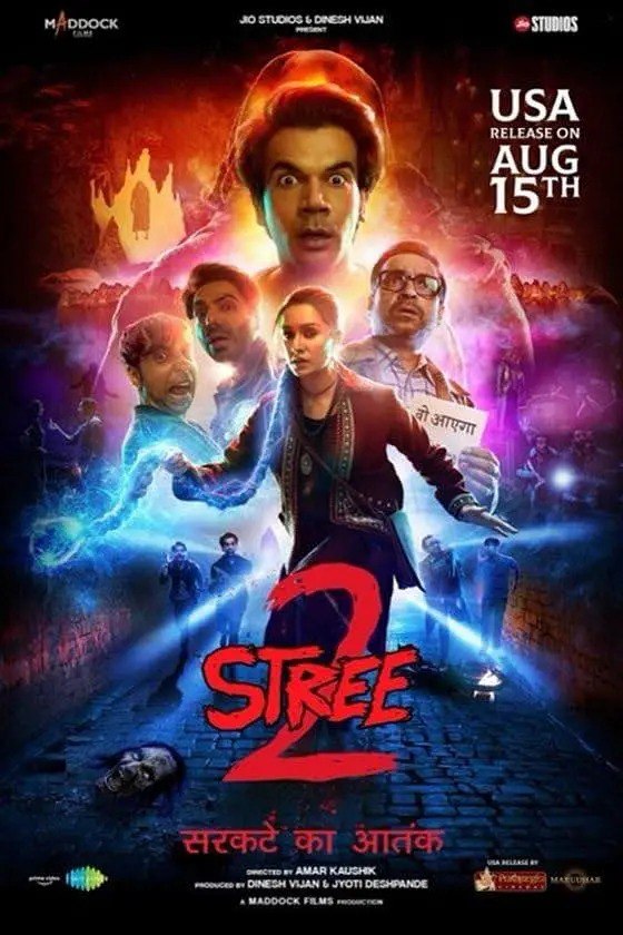 网盘资源收藏(夸克) - 真·鬼娘子2 Stree 2 (2024)  1080P 印地语中字