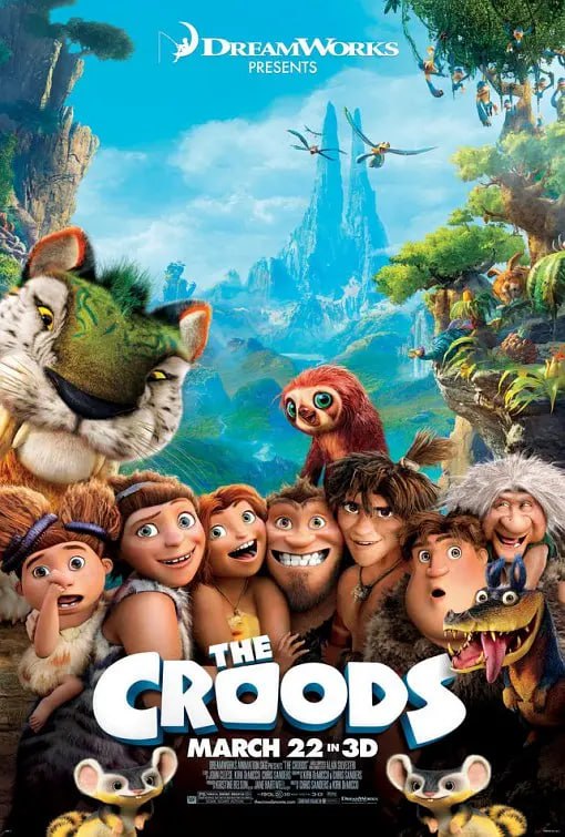 夸克云盘发布频道 - 疯狂原始人 The Croods (2013)  1-2部