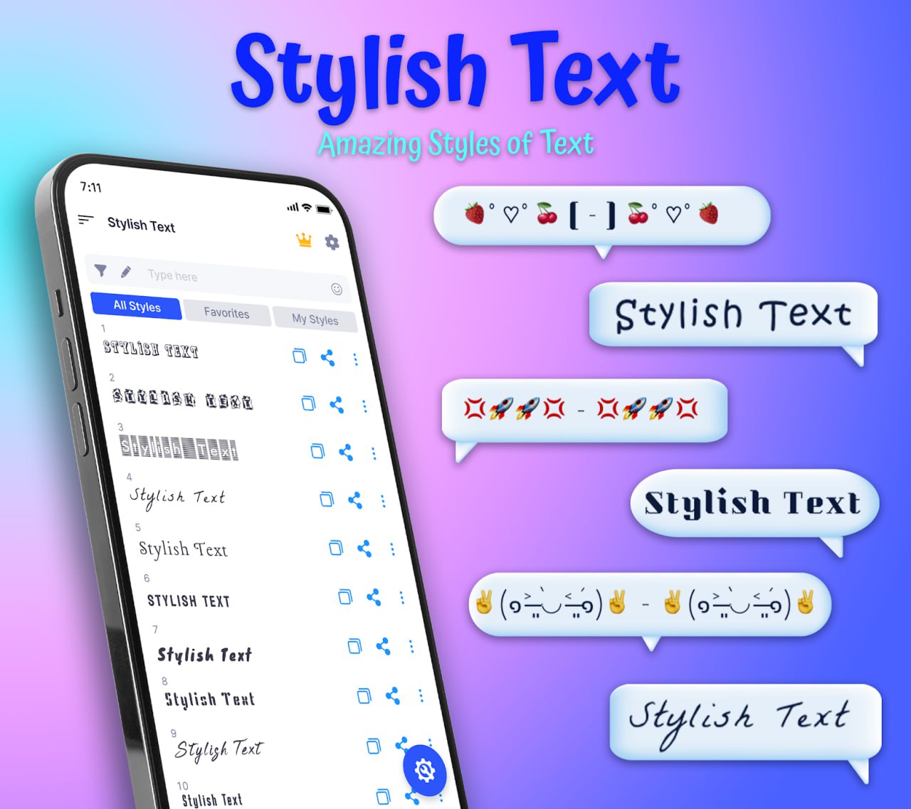 网盘资源收藏(夸克) - Stylish Text - 特殊文字转换器 v1.3.9