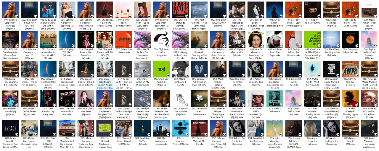 夸克云盘发布频道 - 【AAC】Apple Music Top 100：英国（2024-10-03）