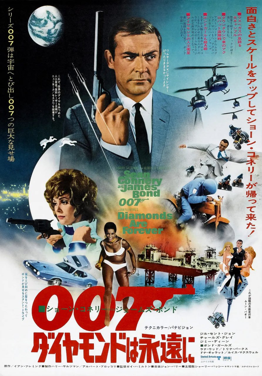 网盘资源收藏(夸克) - 007之金刚钻 Diamonds Are Forever (1971)