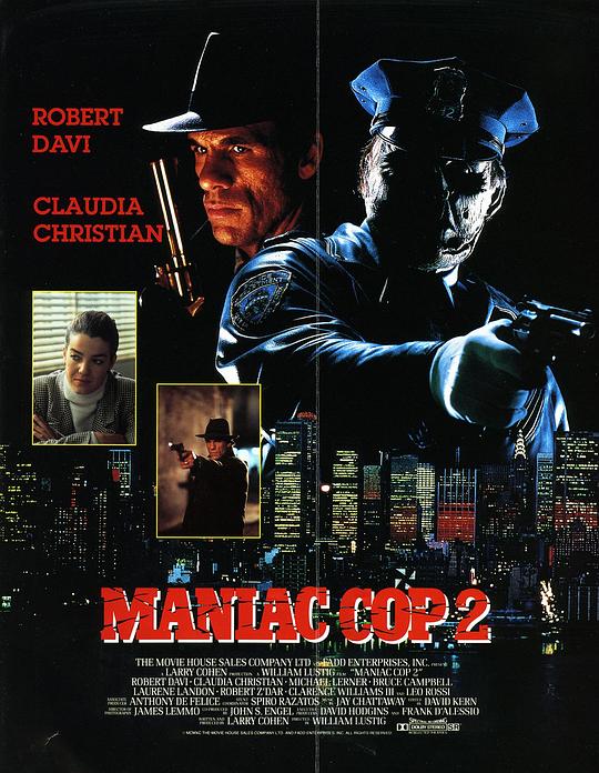 网盘资源收藏(夸克) - 鬼面公仆2 Maniac Cop 2 2160p Remux (1990) 中文字幕【57.06GB】已刮削