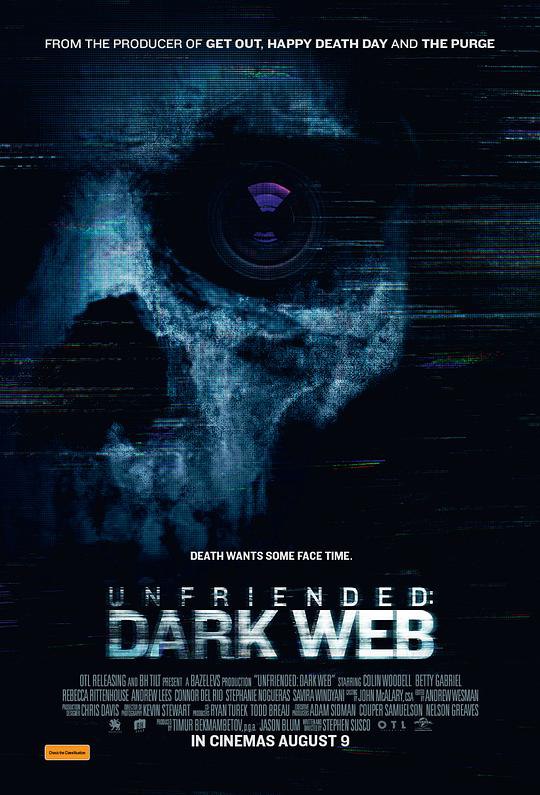 网盘资源收藏(夸克) - 解除好友2：暗网 Unfriended: Dark Web 1080p Remux (2018) 中文字幕【23.55GB】已刮削