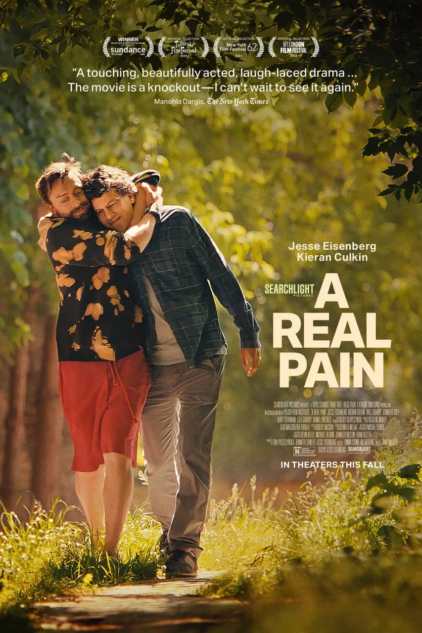 网盘资源收藏(夸克) - 真正的痛苦 A Real Pain (2024)  1080p中英双语