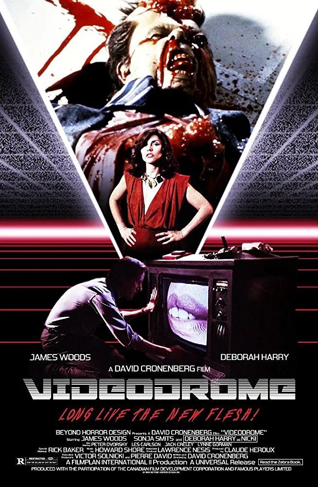 网盘资源收藏(夸克) - 录影带谋杀案 Videodrome (1983) 1080P 英语中字