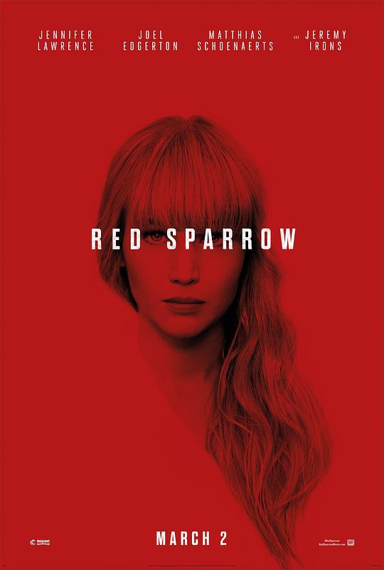 网盘资源收藏(夸克) - 红雀 Red Sparrow 2160p Remux (2018)【56.21GB】已刮削