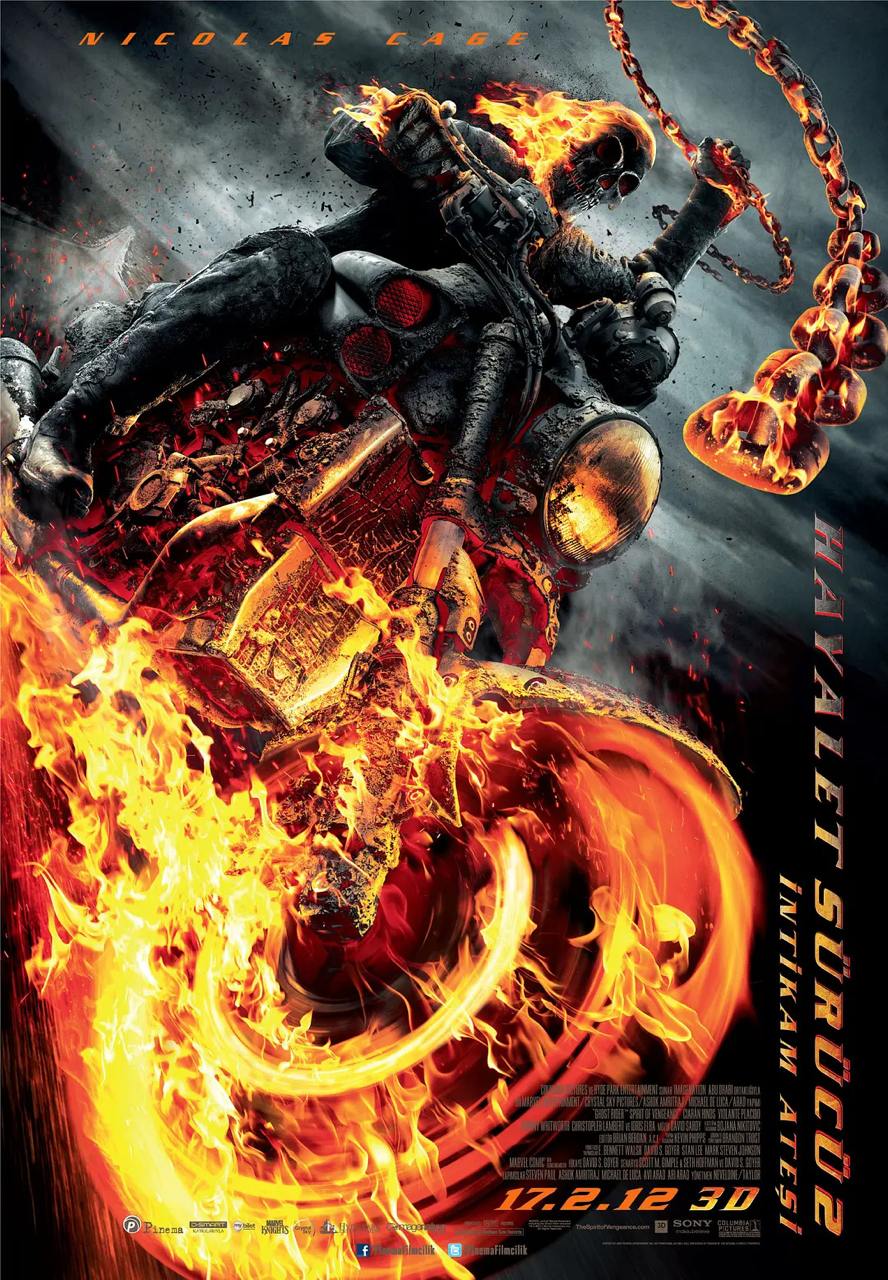 网盘资源收藏(夸克) - 灵魂战车2：复仇时刻 Ghost Rider: Spirit of Vengeance (2011)