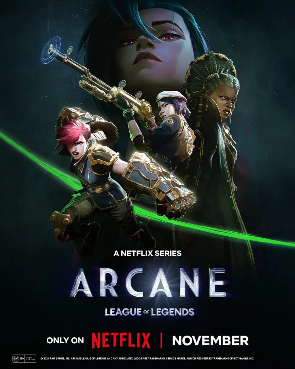 网盘资源收藏(夸克) - 英雄联盟：双城之战 第二季 Arcane Season 2 (2024)【网飞1080P 高码率】更新09