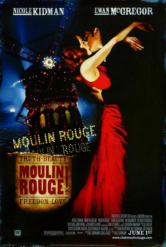 网盘资源收藏(夸克) - 红磨坊 Moulin Rouge! 1080p Remux (2001)【25.39GB】已刮削