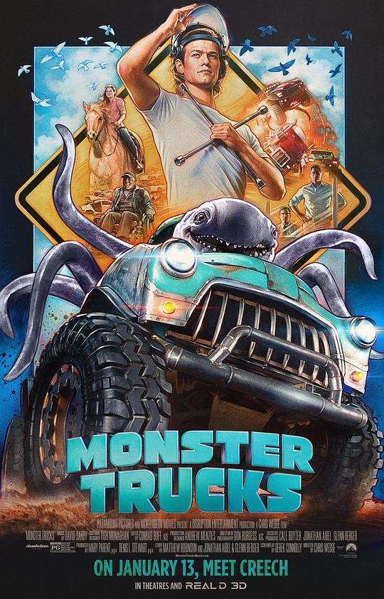 网盘资源收藏(夸克) - 怪兽卡车 Monster Trucks 1080p Remux (2016) 中文字幕【29.79GB】已刮削